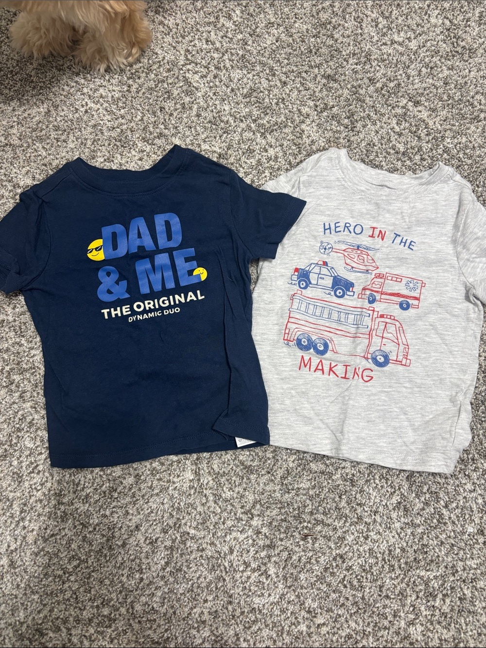 2 toddler graphic tees